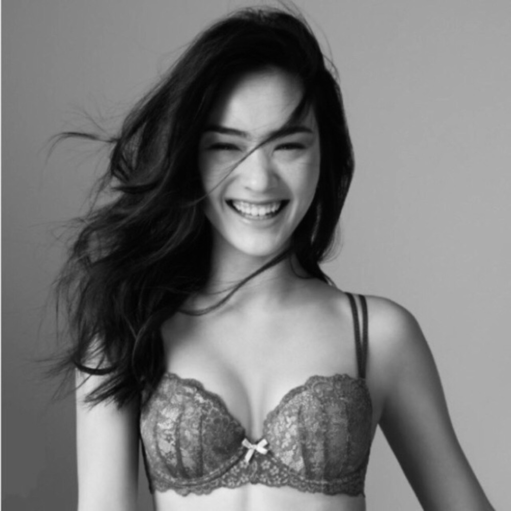 Black bra